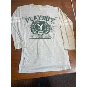Playboy x Missguided Chicago Long Sleeve T-Shirt – Athletic Dept Graphic Tee